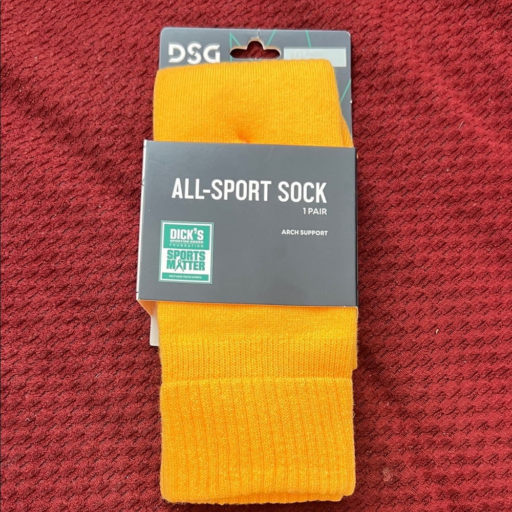 DSG Athletic Socks - Bright Gold